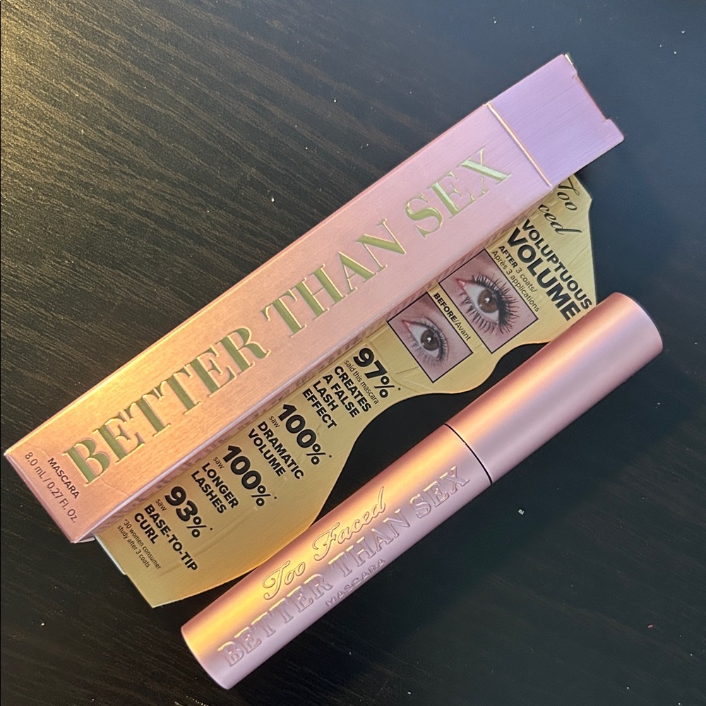 Too Faced Better Than Sex Mascara - Metallic Pink